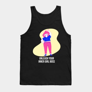 Unleash Your Inner Girl Boss Female Empowerment Tank Top